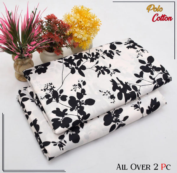 POLO COTTON PRINTED 2PC [ SALE OFFER ] PC-108